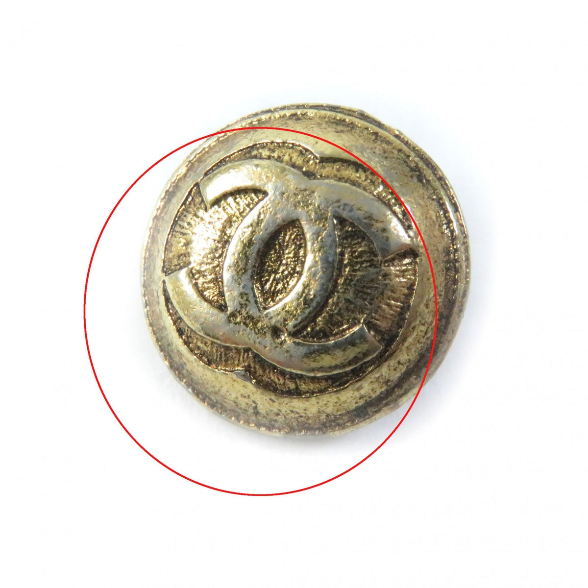 CHANEL Other accessories metal gold COCO Mark vintage