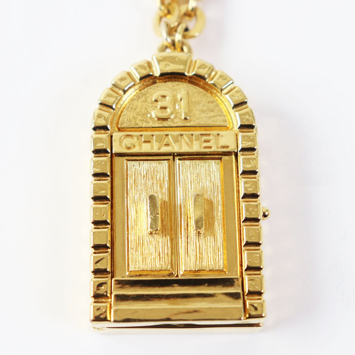 CHANEL Necklace AB8654 B22A Gold Plated gold