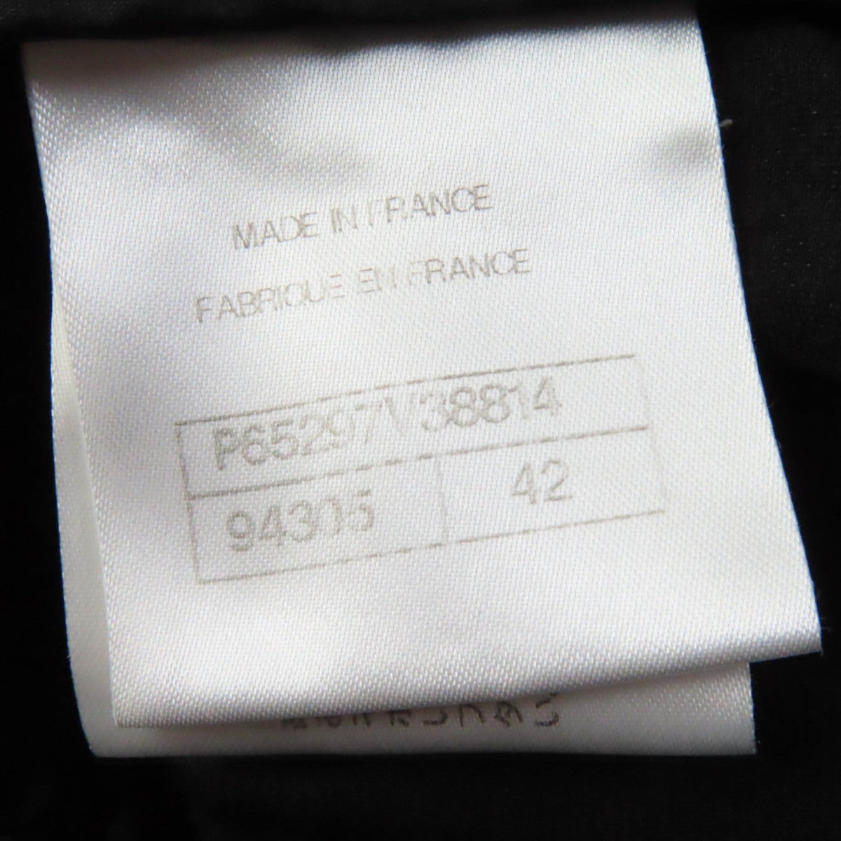 CHANEL Pants P65297 Rayon black 42