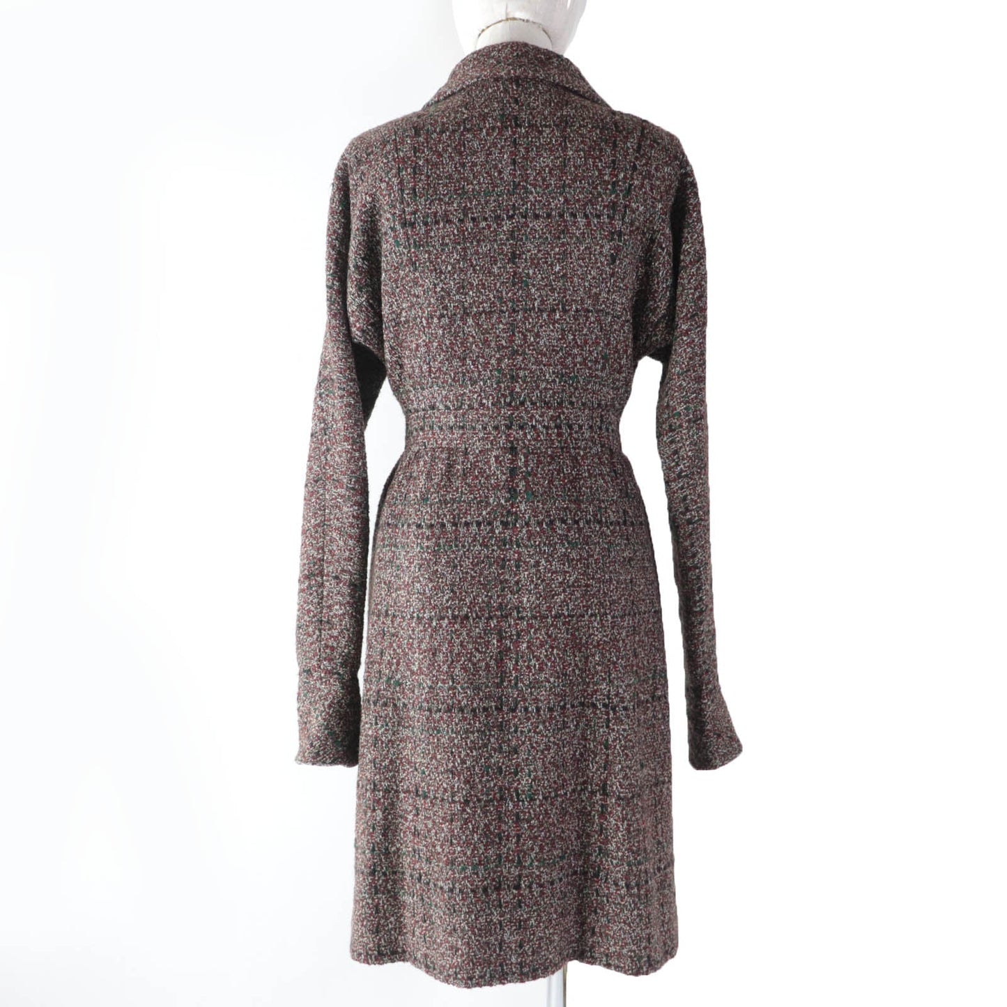 CHANEL A line coat P49823 wool multicolor 34