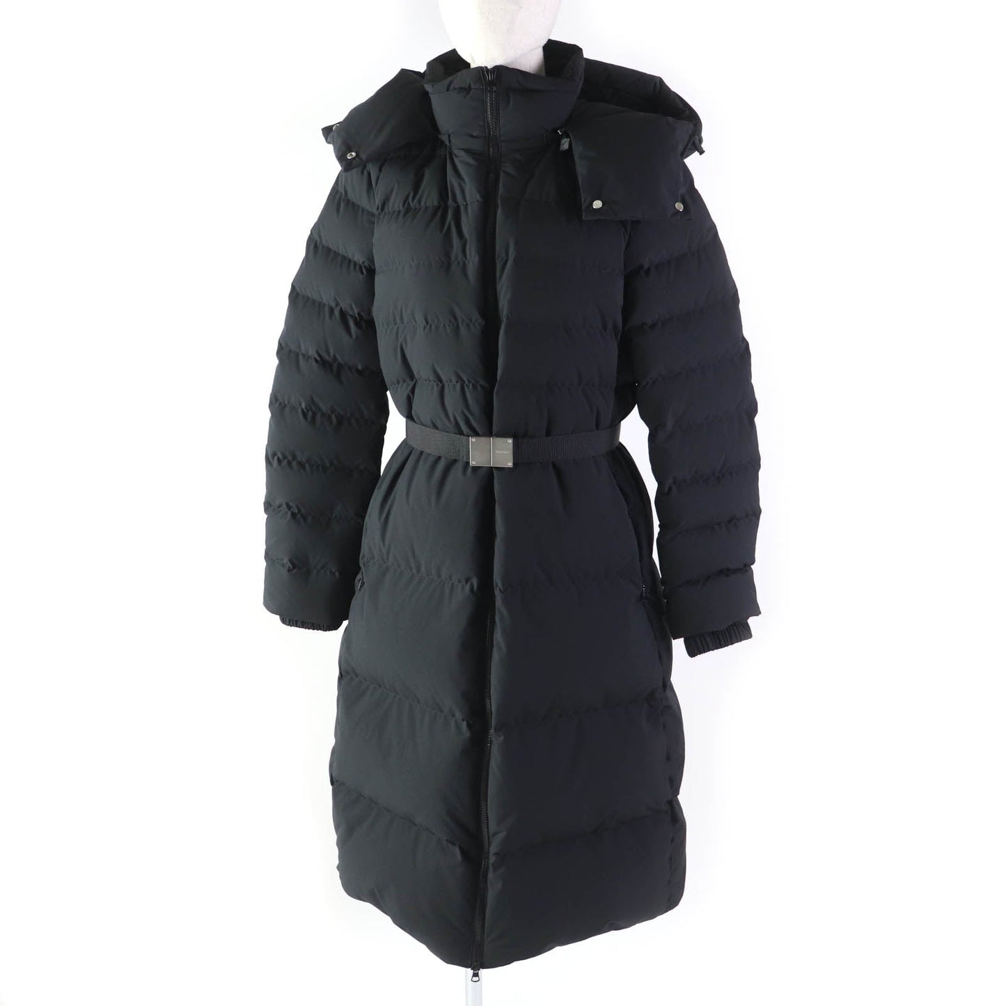 Burberry Polyester Down Coat Black M Women