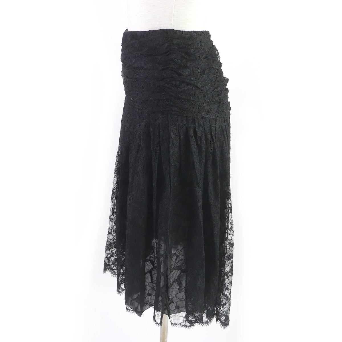 CHANEL skirt 05A P27165 Rayon black 40