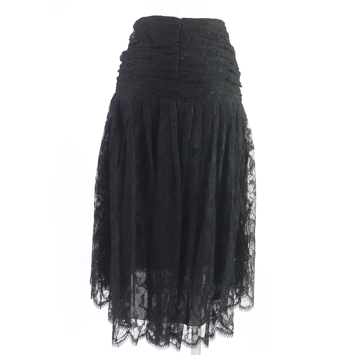 CHANEL skirt 05A P27165 Rayon black 40