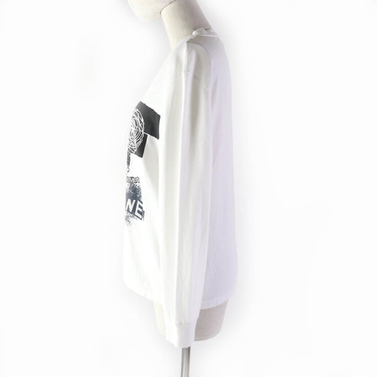 CHANEL Cut P63300 cotton White black S