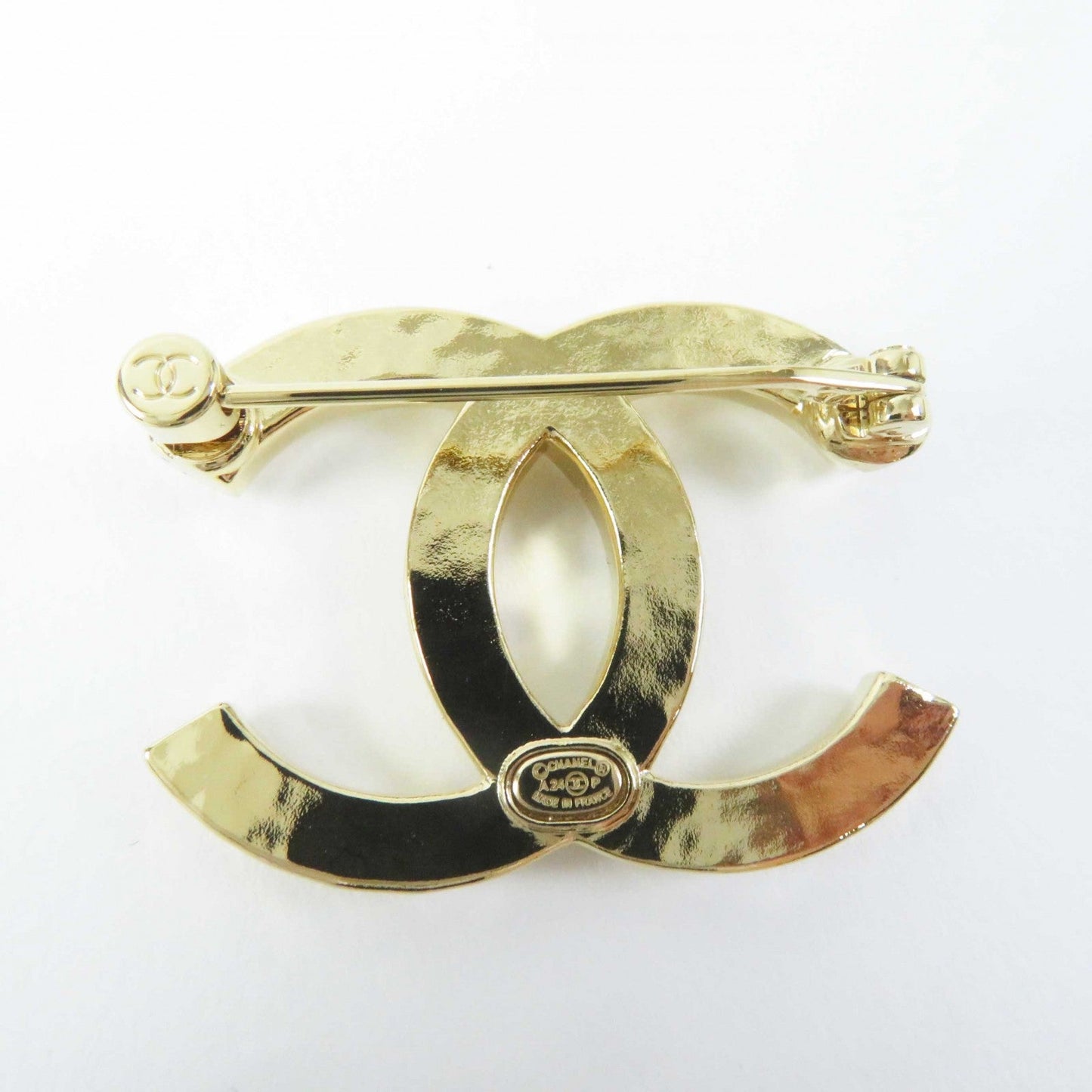 CHANEL Brooch A24P Gold Plated gold