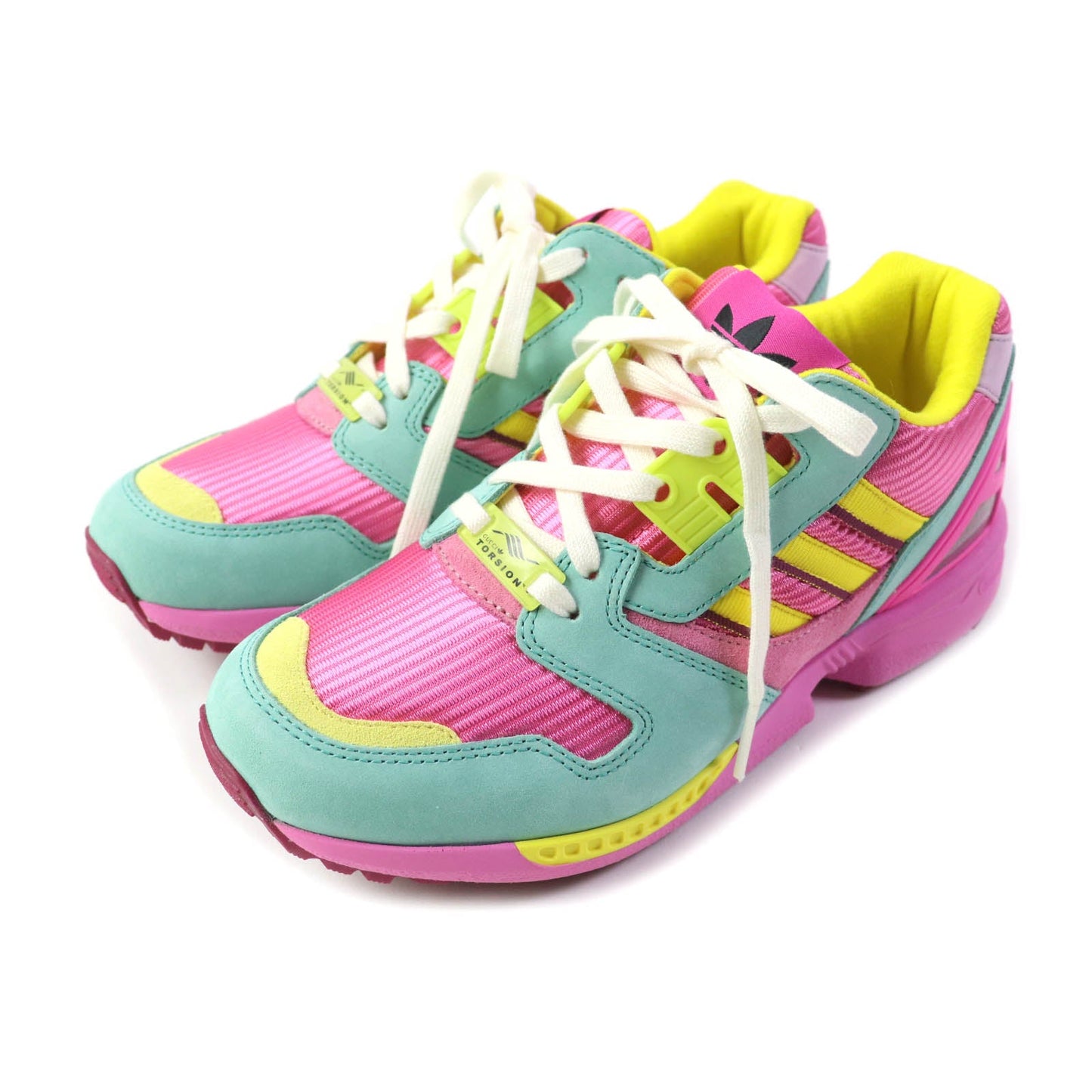 GUCCI sneakers 722212 Suede, Mesh multicolor TORSION ZX 8000 Women 22.5 Secondhand