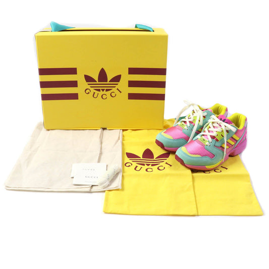 GUCCI sneakers 722212 Suede, Mesh multicolor TORSION ZX 8000 Women 22.5 Secondhand