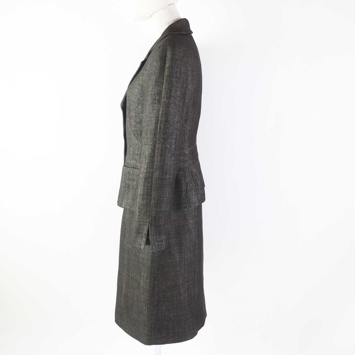 CHANEL setup 99A P14339 wool Dark brown type