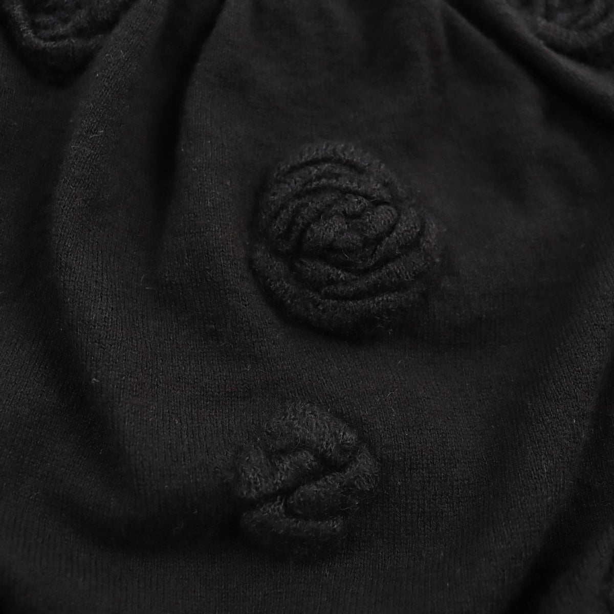 CHANEL skirt P33489 K00889 cashmere black 34