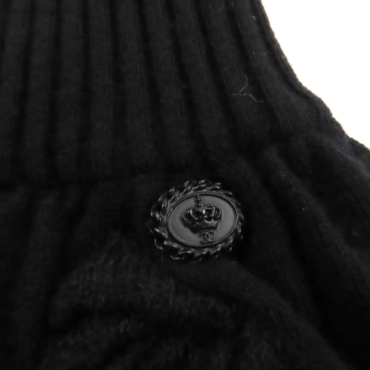 CHANEL skirt P33489 K00889 cashmere black 34