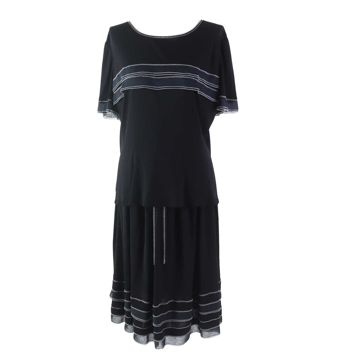 CHANEL setup 02P P19048 P19038 Rayon black