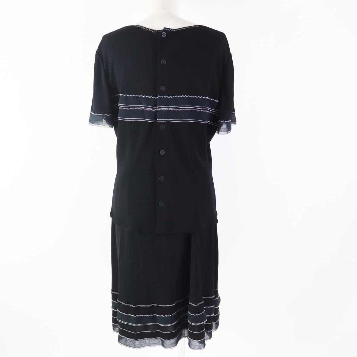 CHANEL setup 02P P19048 P19038 Rayon black