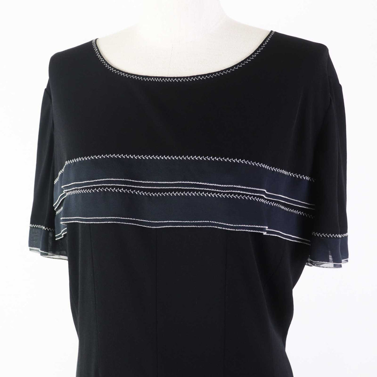 CHANEL setup 02P P19048 P19038 Rayon black