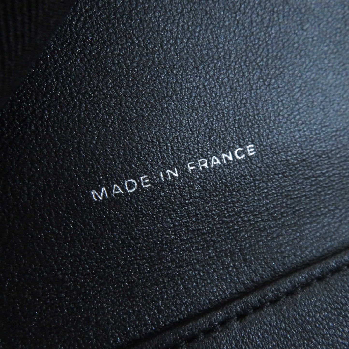 CHANEL Tri-fold wallet AP0231 leather black Timeless Classic Small Flap Wallet