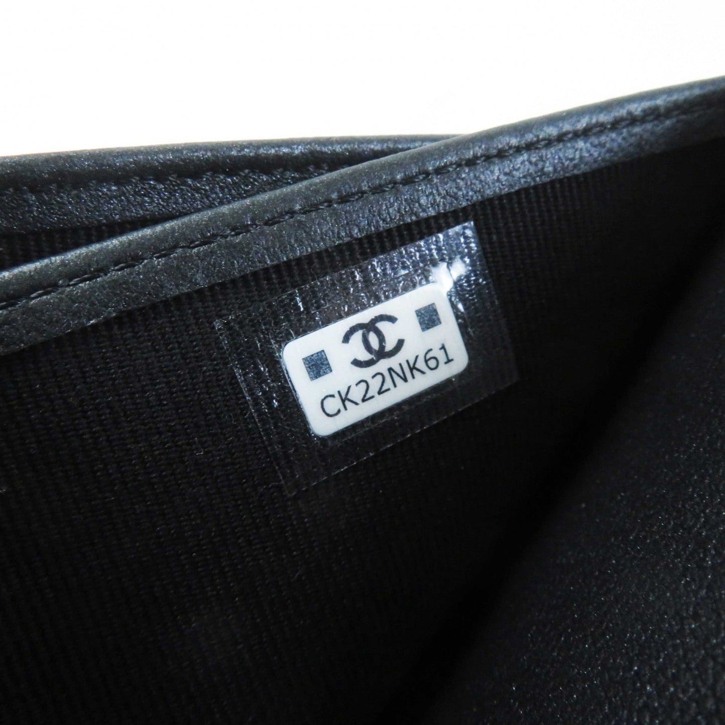 CHANEL Tri-fold wallet AP0231 leather black Timeless Classic Small Flap Wallet