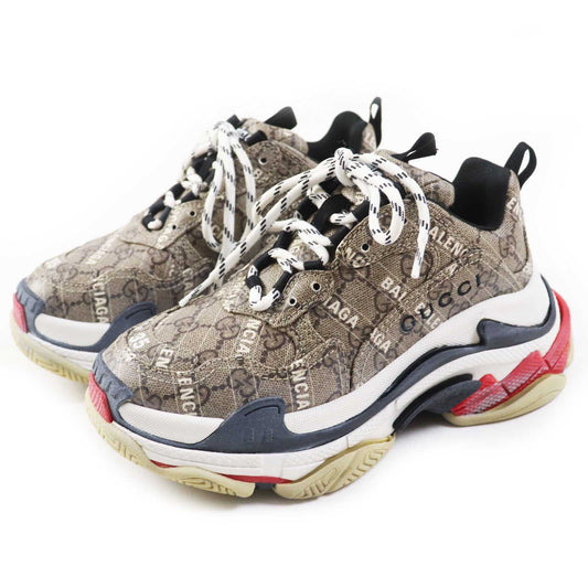 Gucci x Luxury Balenciaga  Triple S Sneakers
