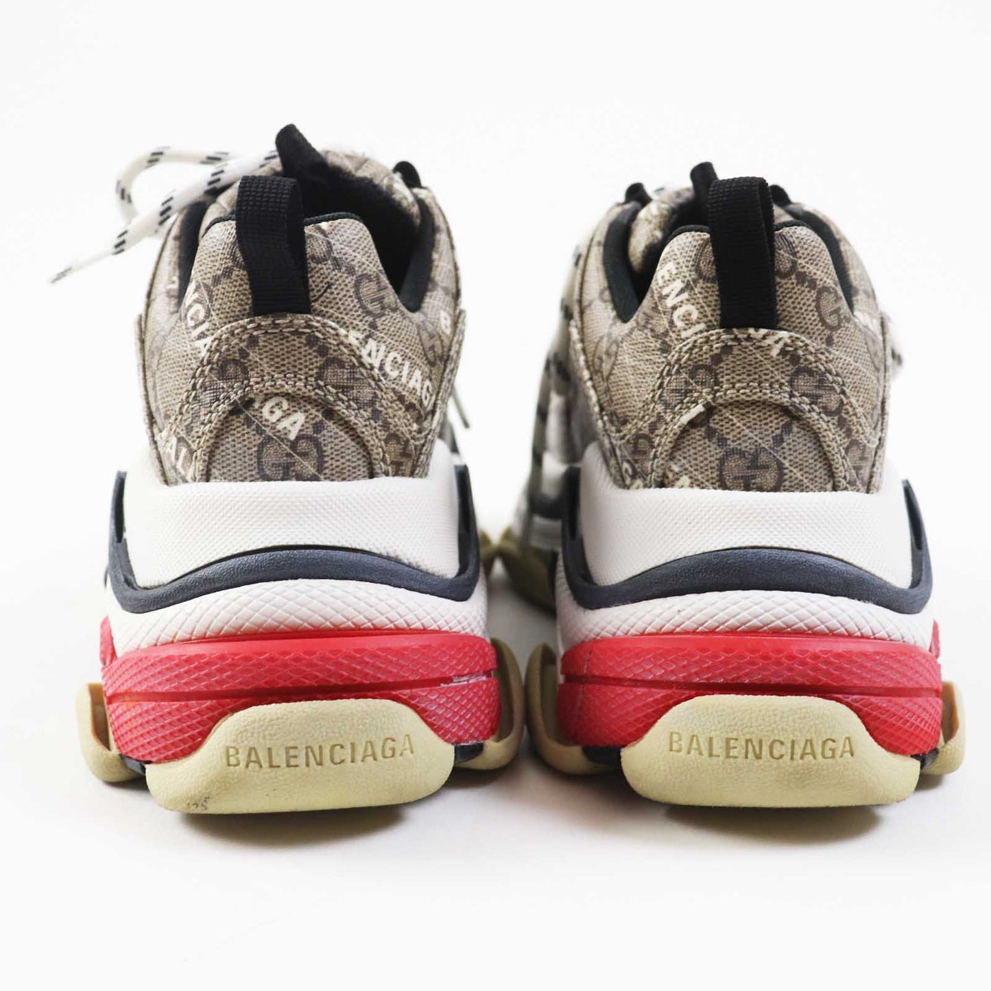 Gucci x Luxury Balenciaga  Triple S Sneakers