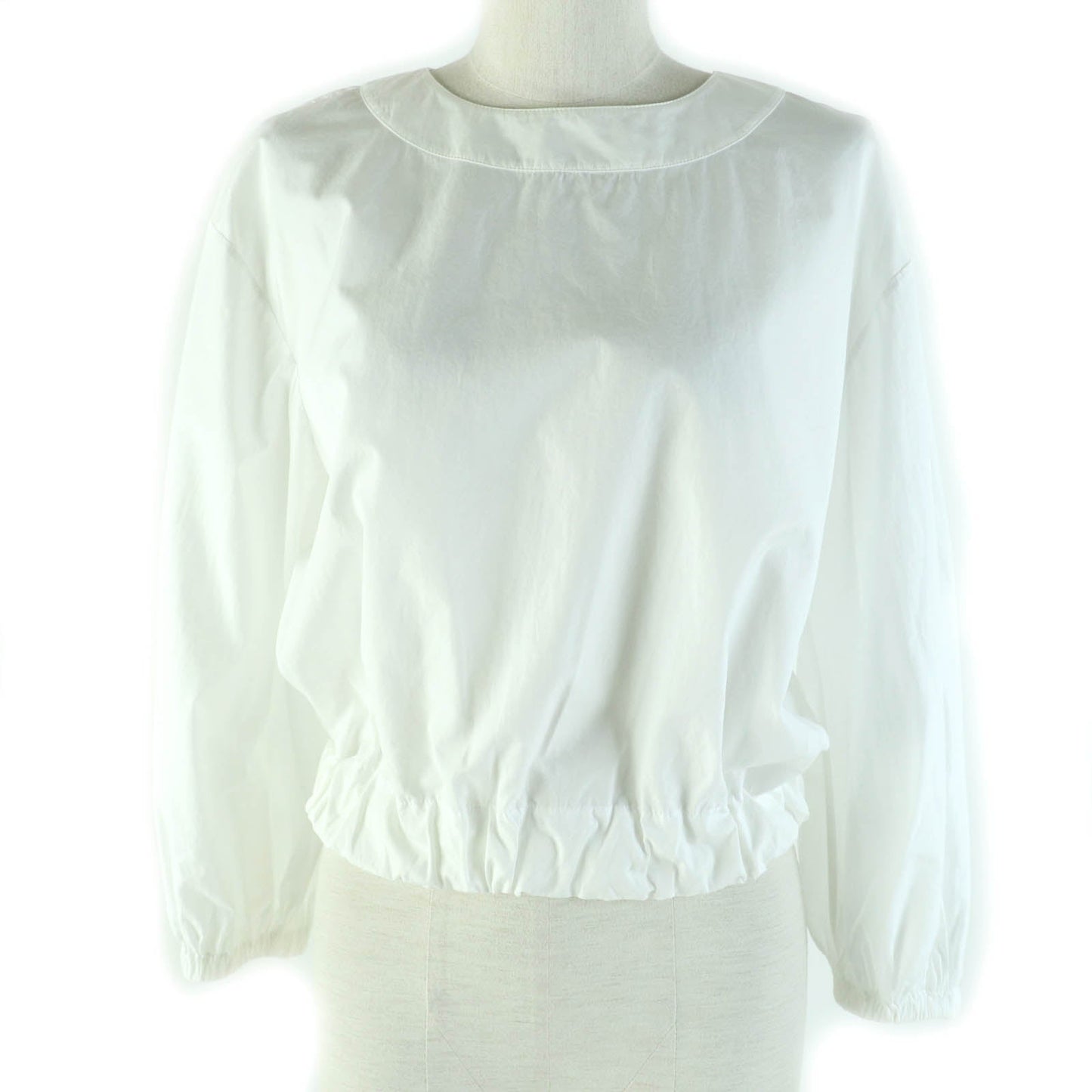 CHANEL blouse P55969V23050 cotton white 36