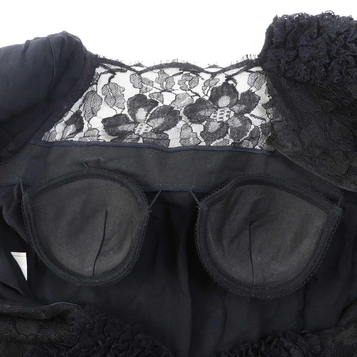 CHANEL one piece P41859 Rayon black 38