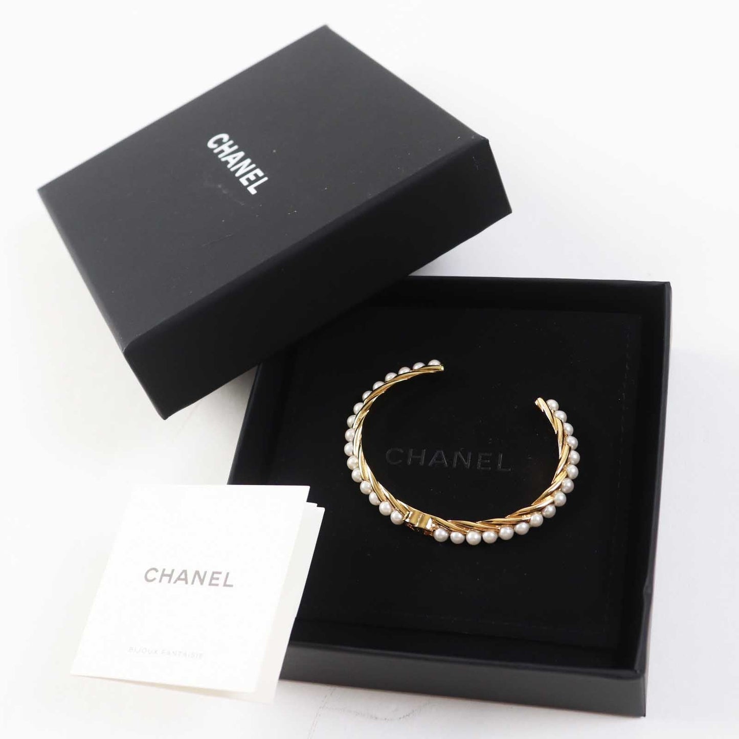 CHANEL Bangle B23 A Gold Plated gold S