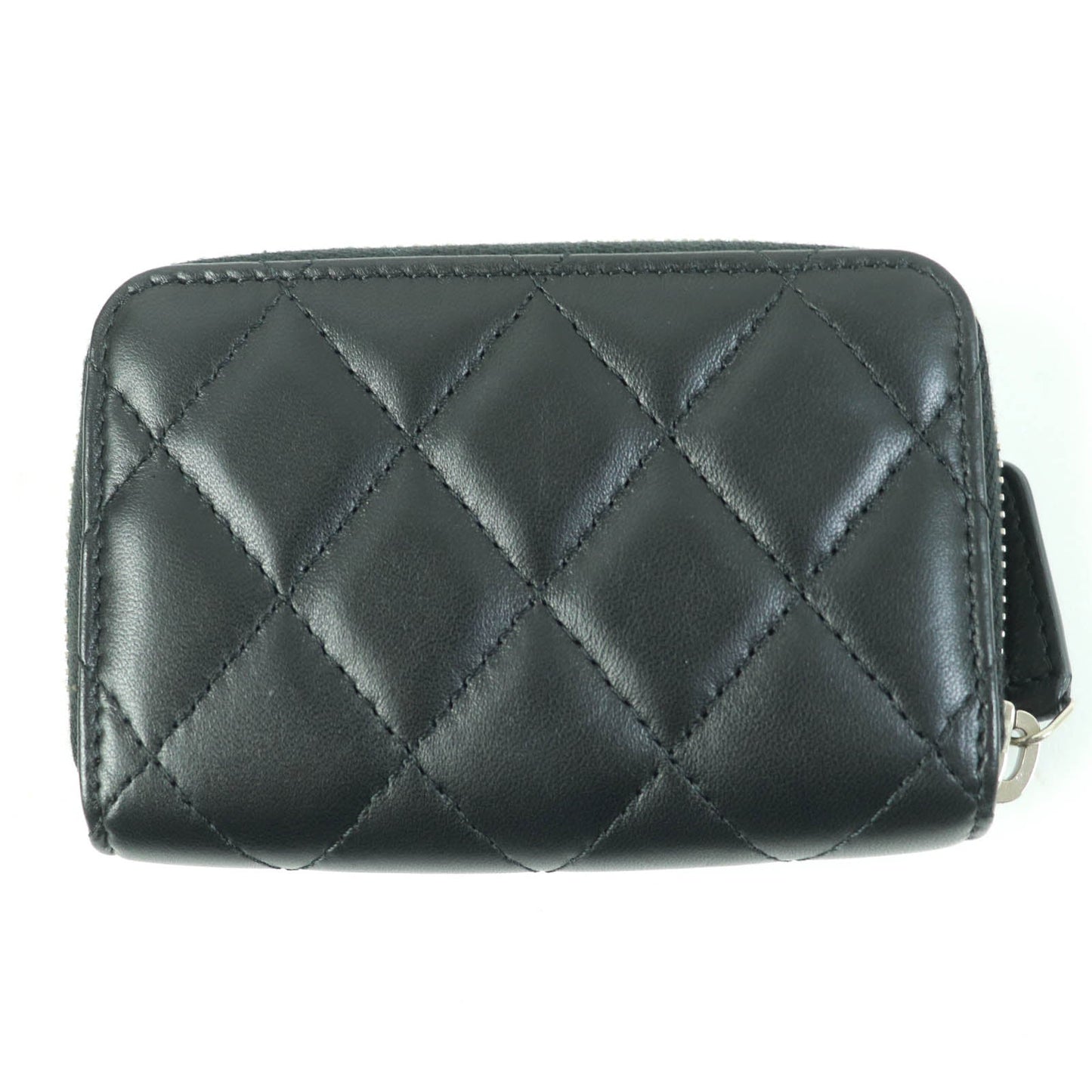 CHANEL Coin case AP0216 lambskin black