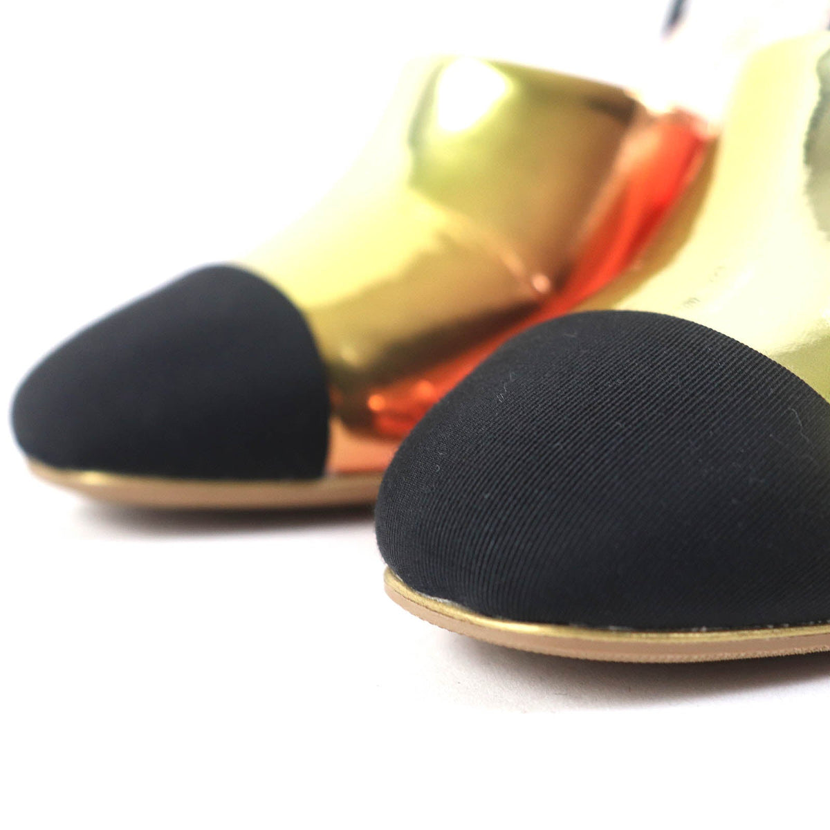 CHANEL pumps 24C G45434 Calfskin Pink Gold Gradient 37