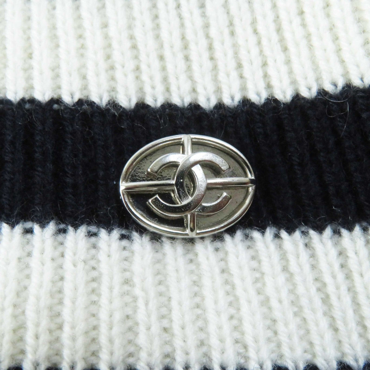 CHANEL one piece P55370 cashmere Navy 38