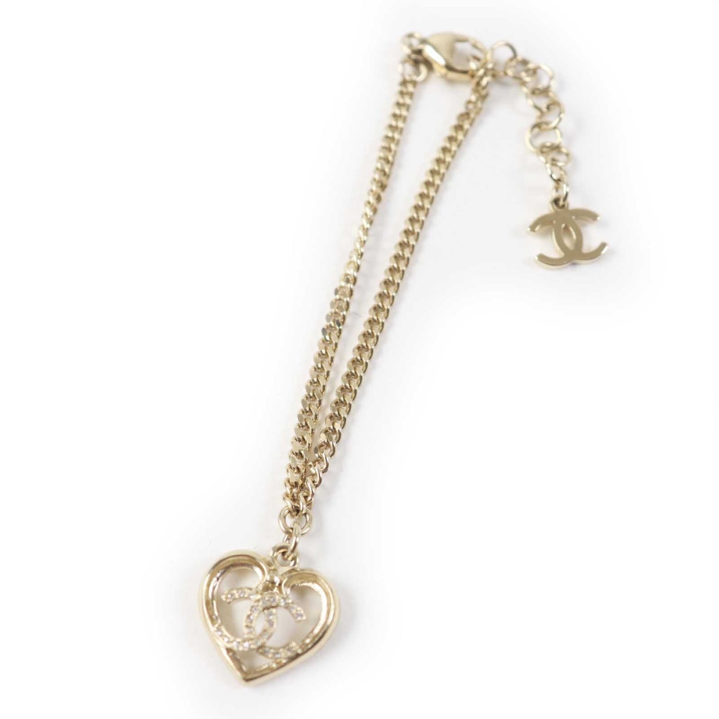 CHANEL bracelet F23C Gold Plated gold