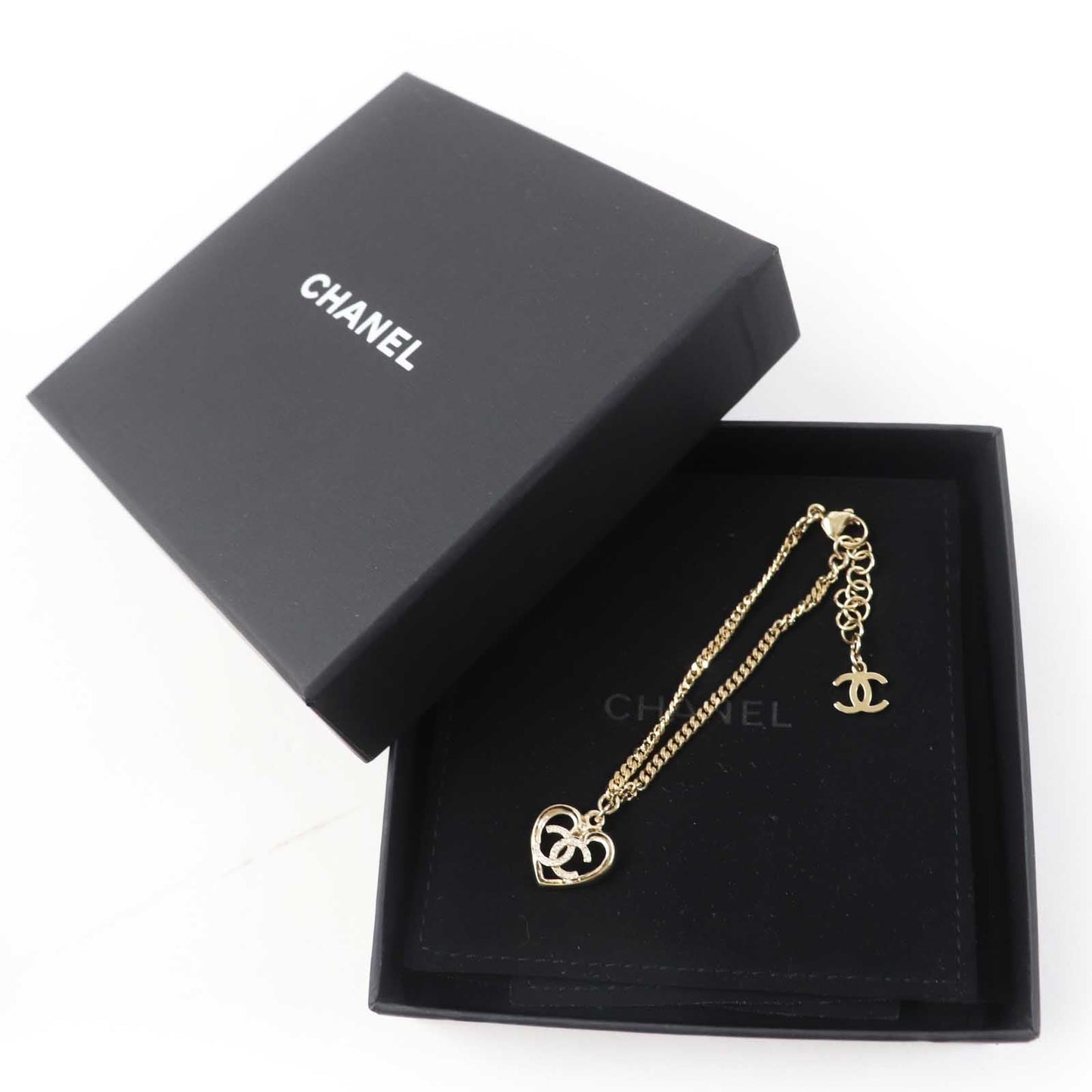 CHANEL bracelet F23C Gold Plated gold