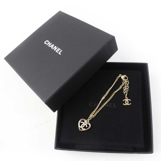 CHANEL bracelet F23C Gold Plated gold