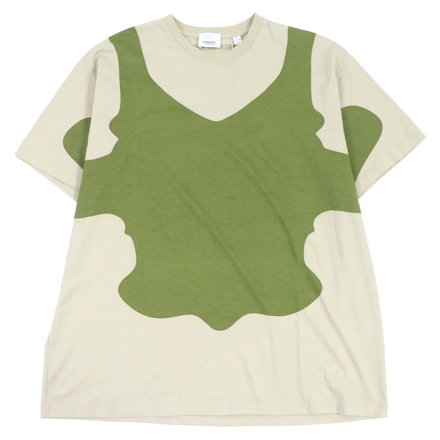 Burberry Cotton T-shirt Khaki L 8052169