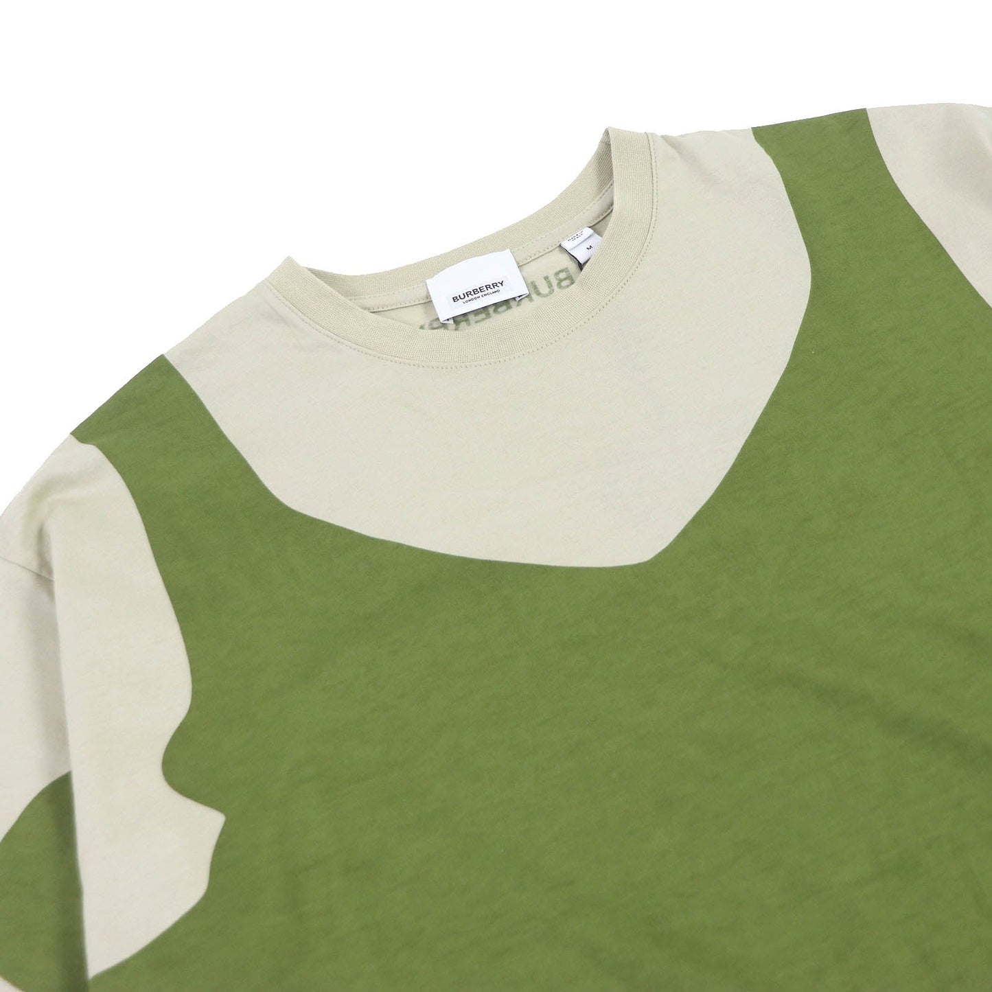 Burberry Cotton T-shirt Khaki L 8052169