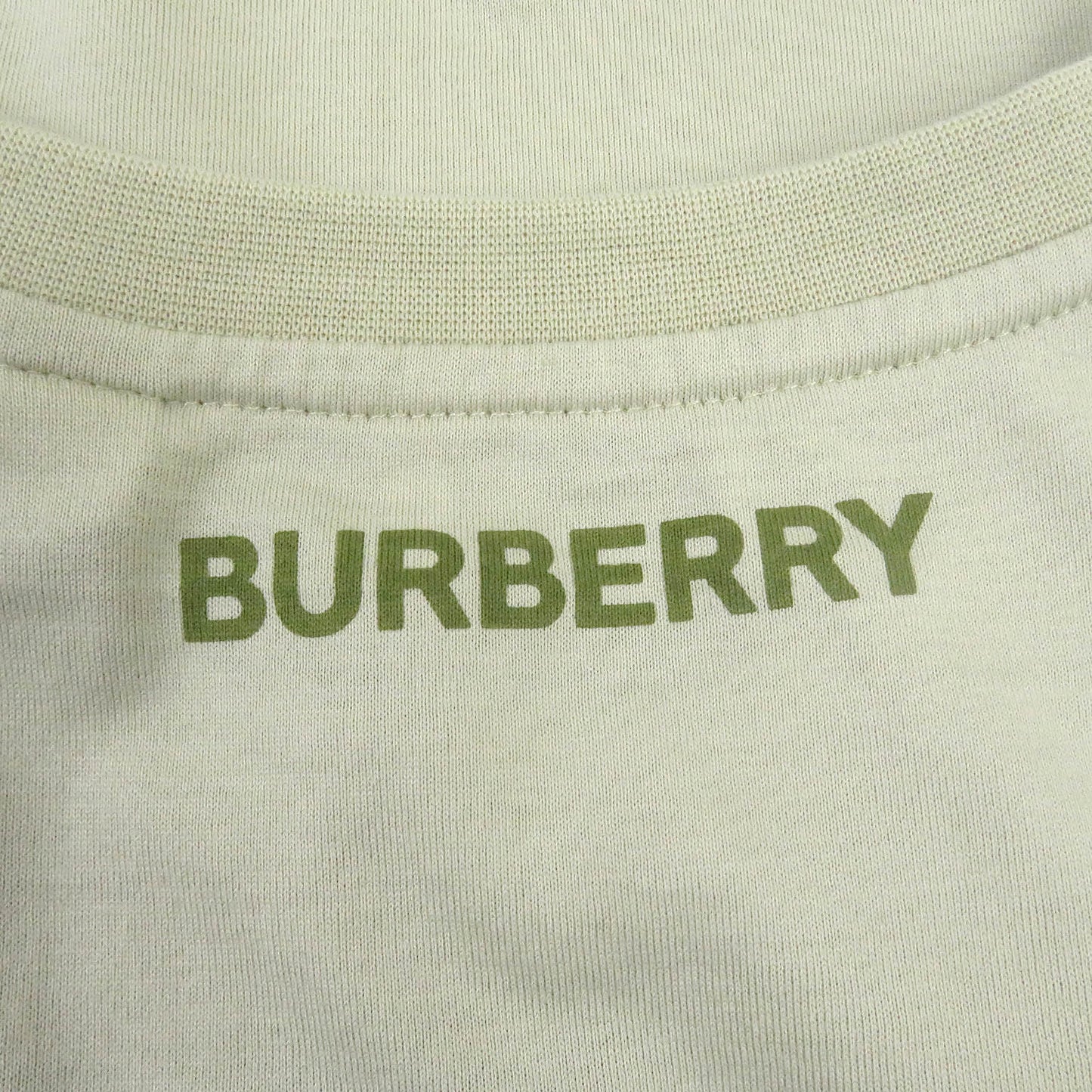 Burberry Cotton T-shirt Khaki L 8052169