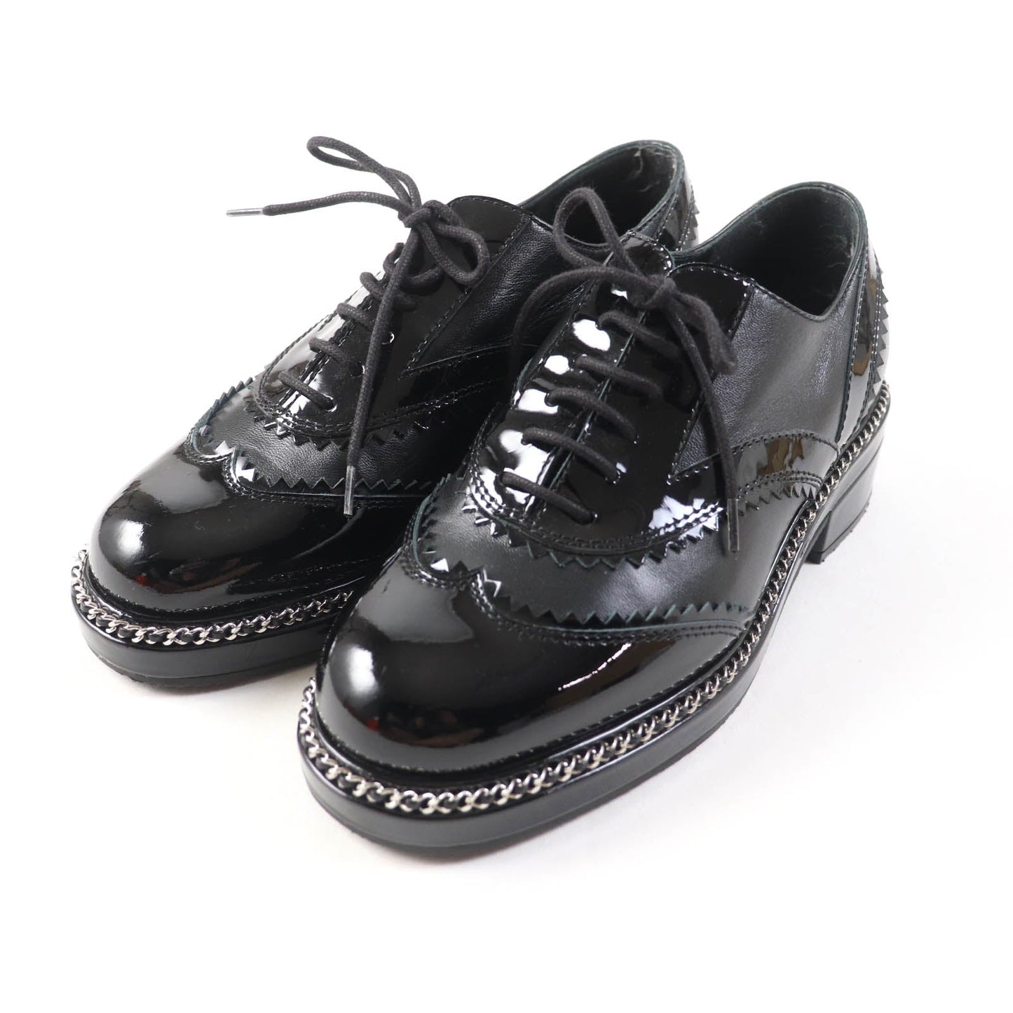 CHANEL Leather shoes G35316 leather black Size unknown