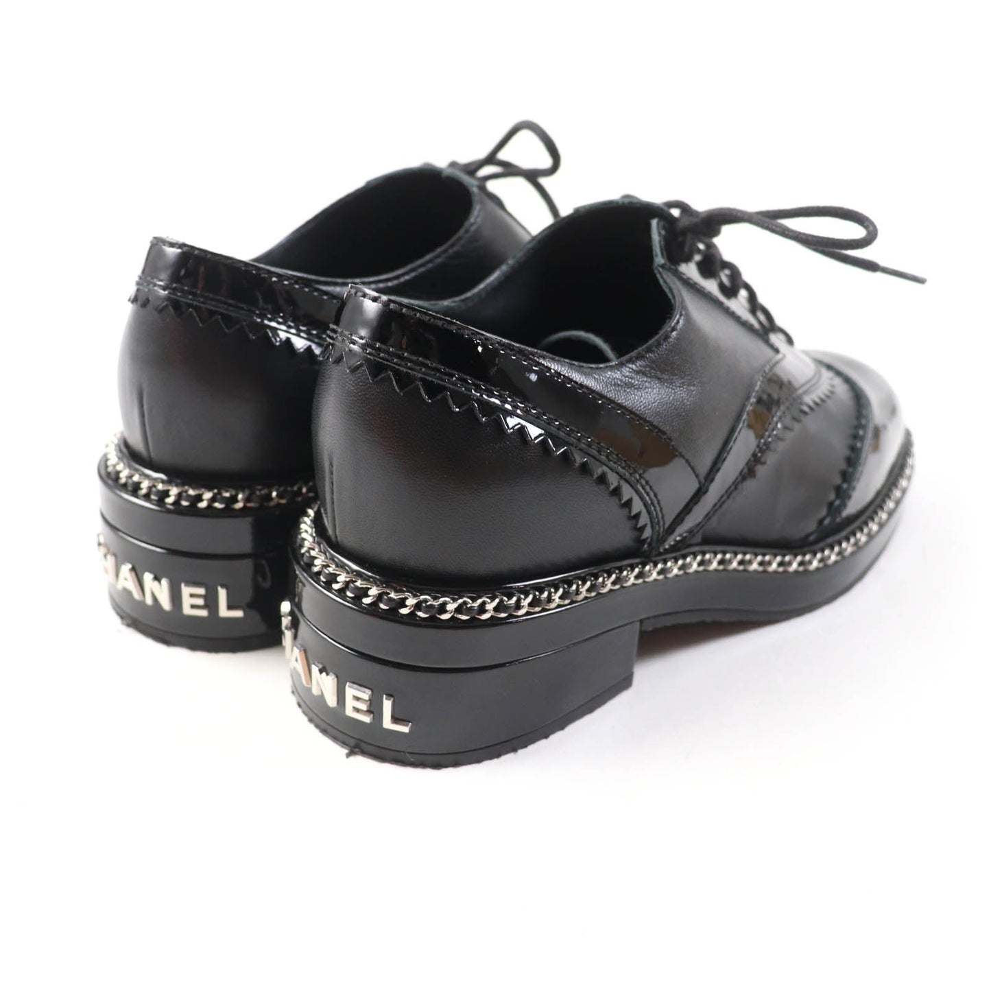 CHANEL Leather shoes G35316 leather black Size unknown