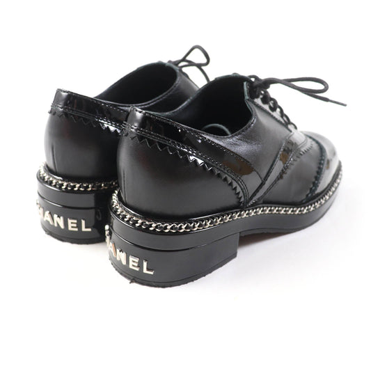 CHANEL Leather shoes G35316 leather black Size unknown