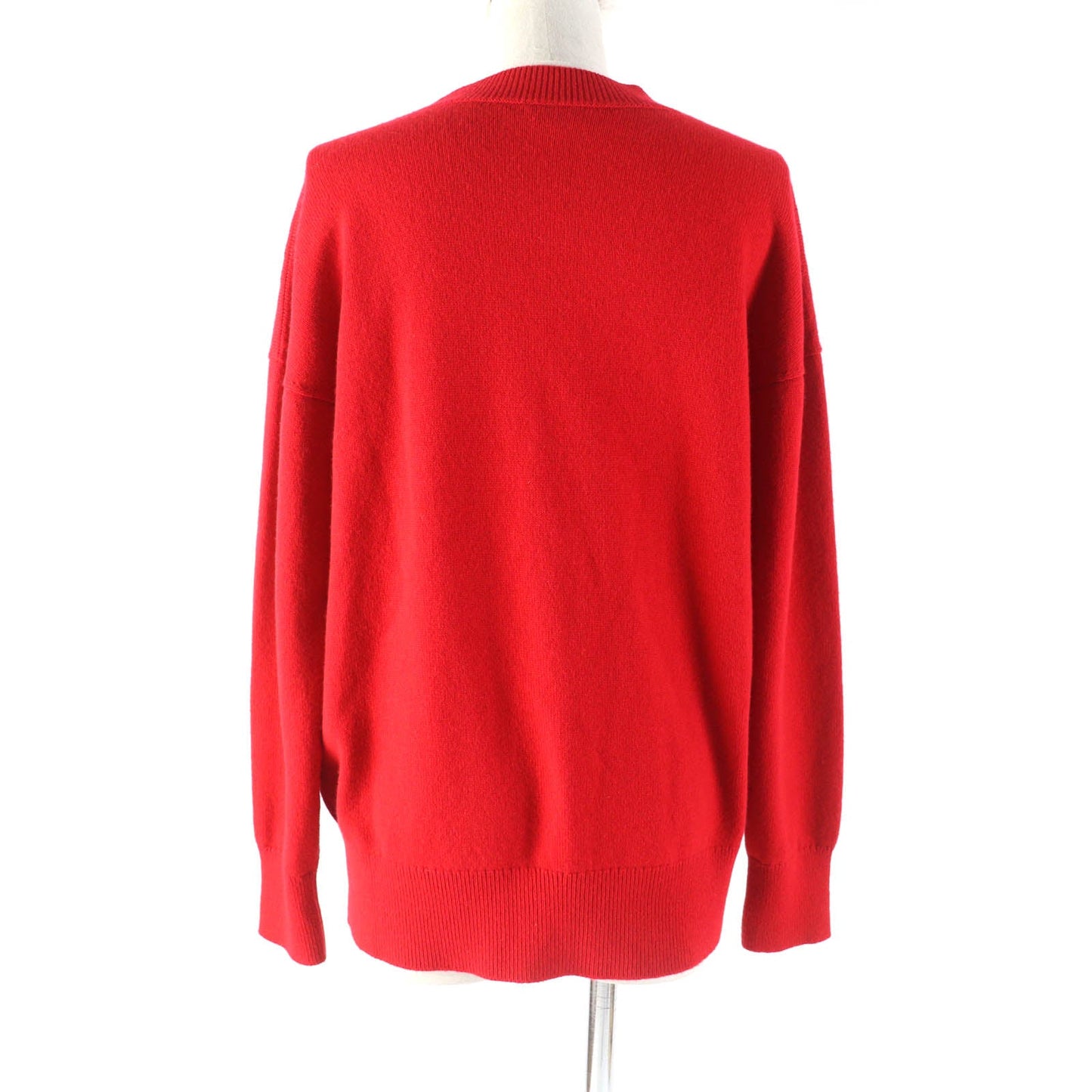 CHANEL cardigan P74231 cashmere Red 36