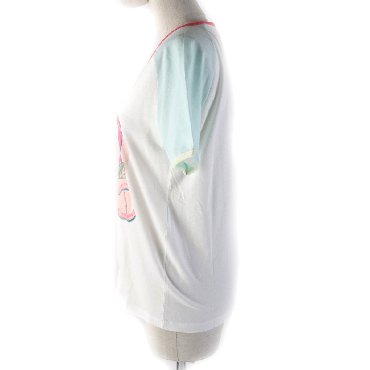 CHANEL Short sleeve T-shirt P55821 cotton Multi S