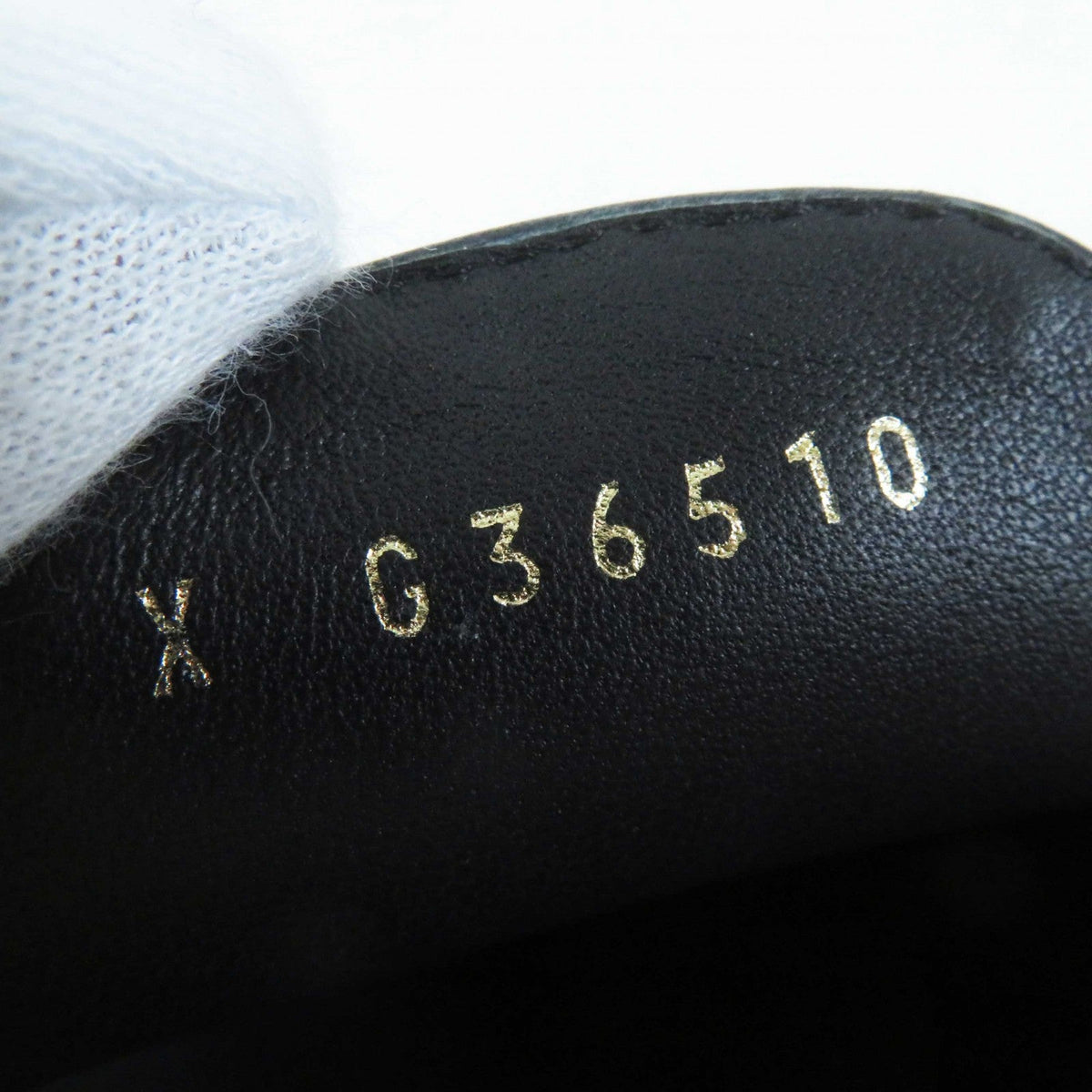 CHANEL Mule 20B G36510 leather black 37.5