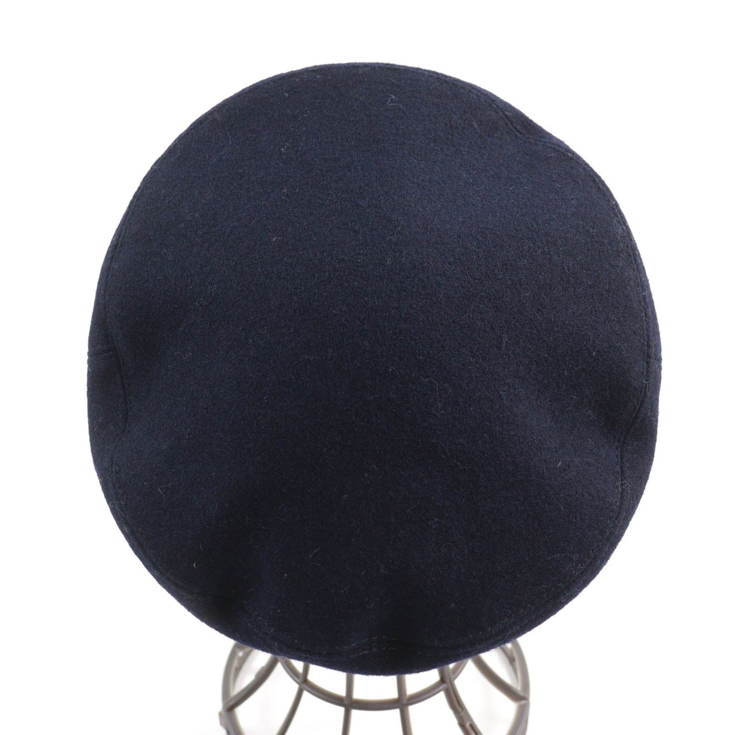 CHANEL Casquette 19V wool Navy S