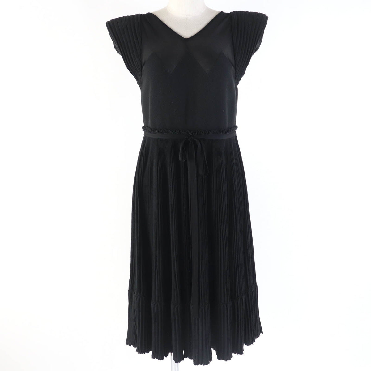 CHANEL one piece P43034K04335 cotton black 36