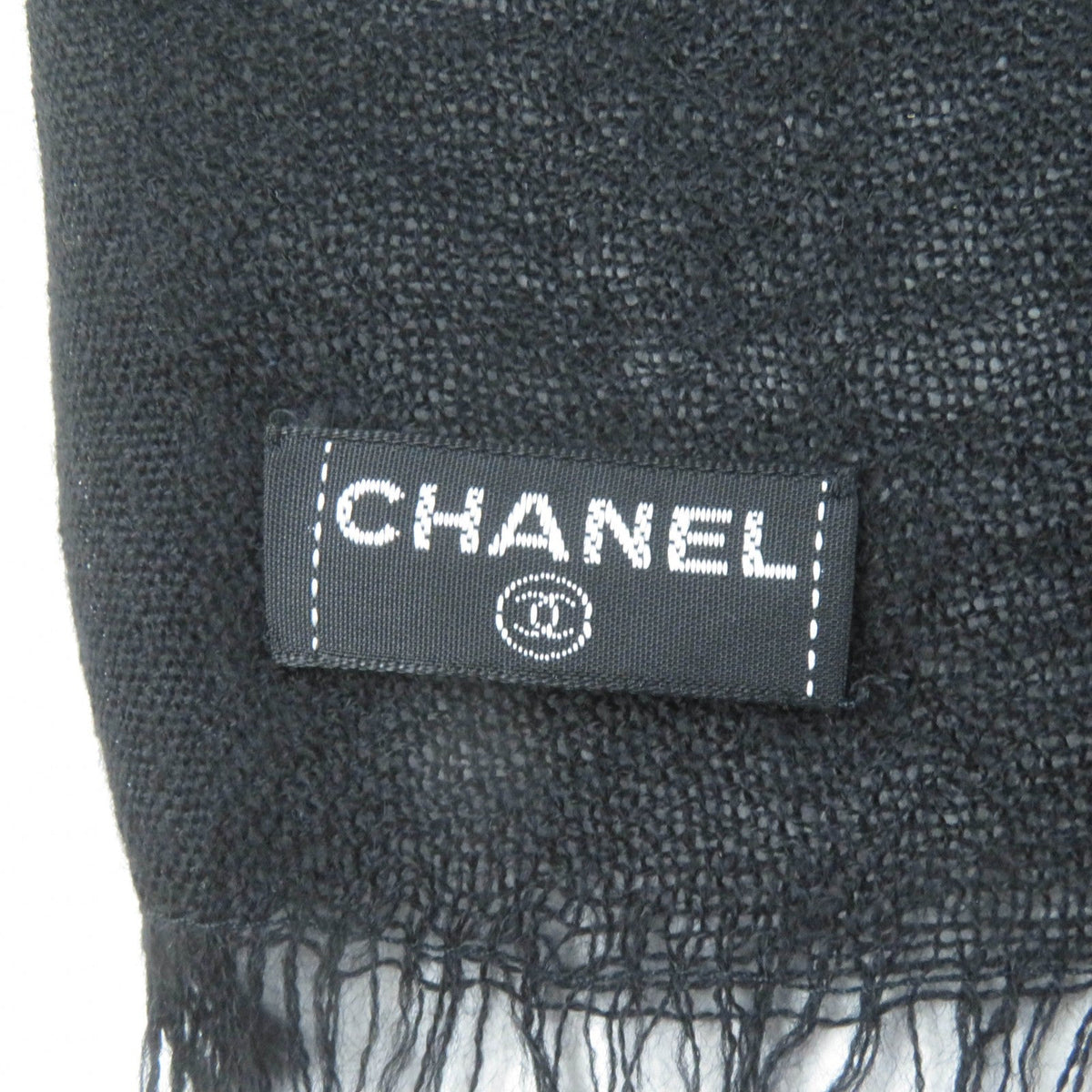 CHANEL Stall cashmere black