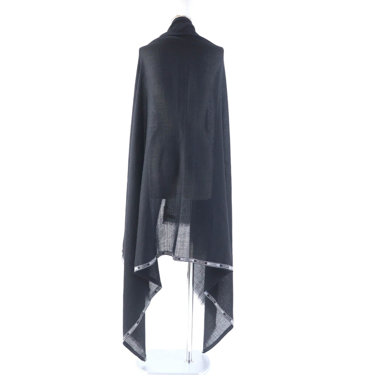 CHANEL Stall cashmere black