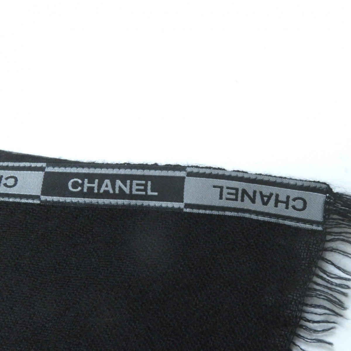 CHANEL Stall cashmere black
