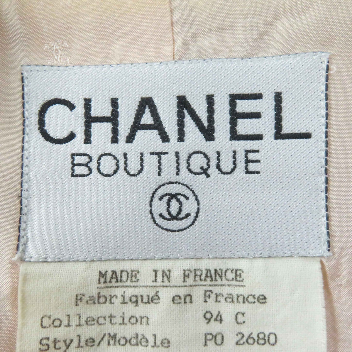 CHANEL setup 94C P02680 cotton Orange type Multi