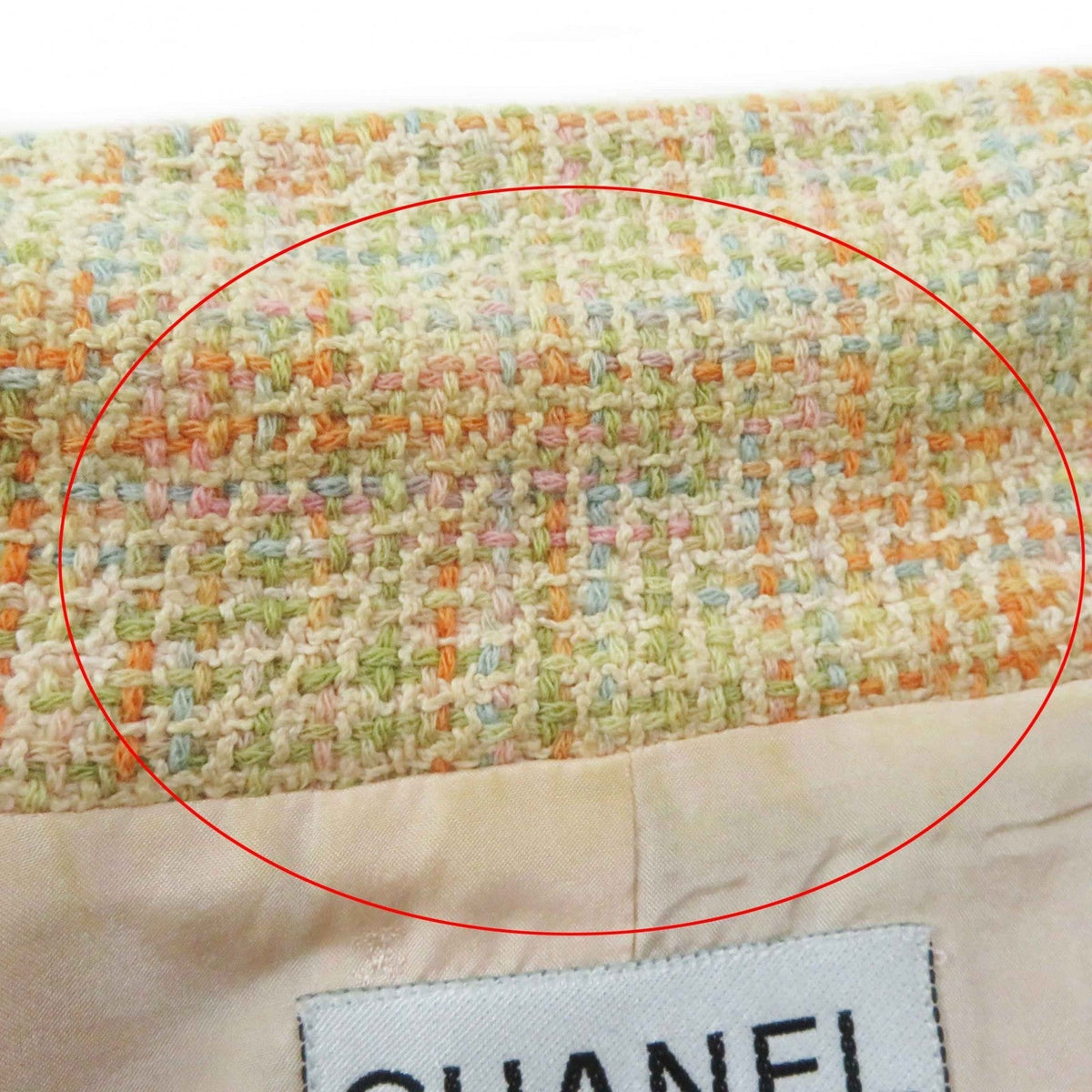 CHANEL setup 94C P02680 cotton Orange type Multi