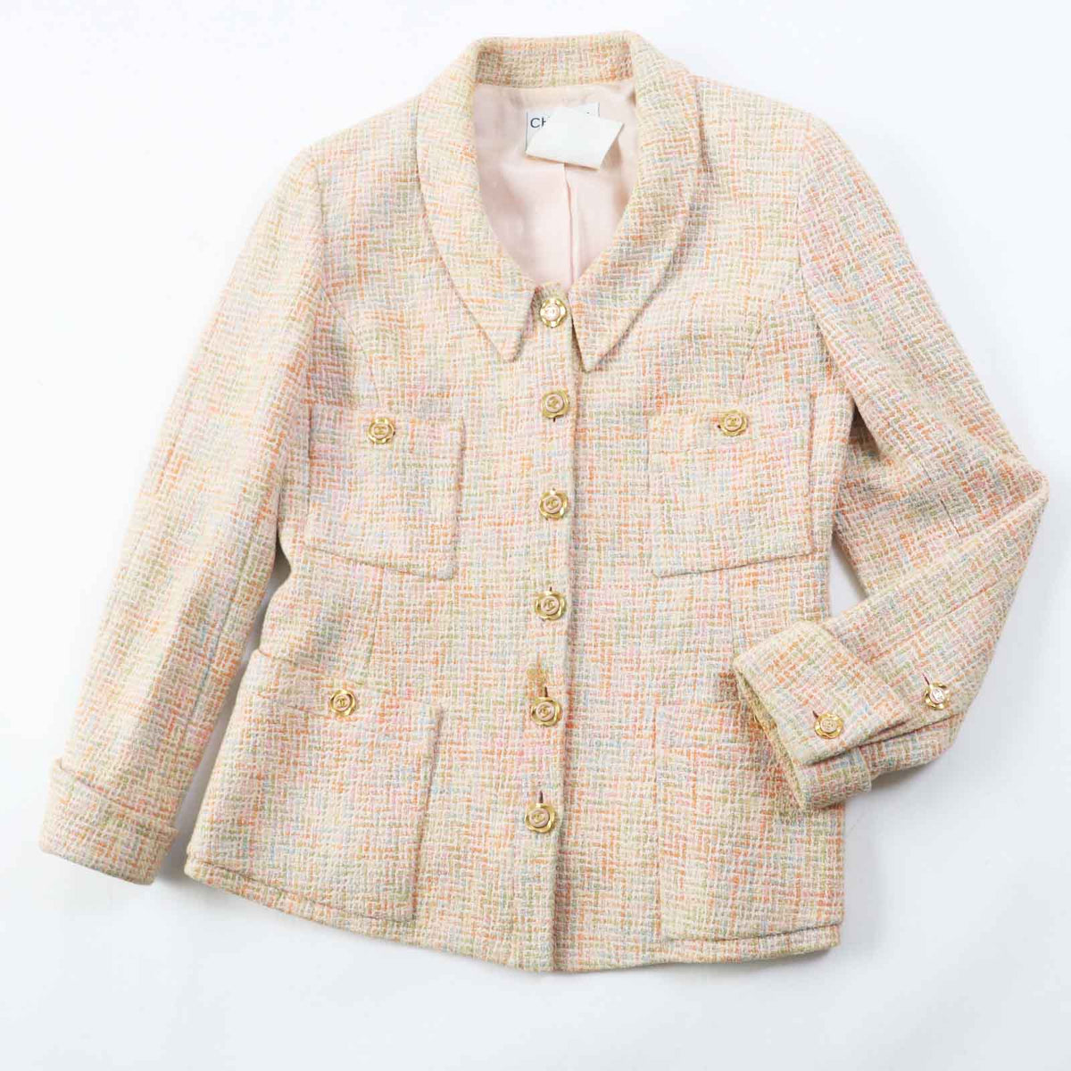 CHANEL setup 94C P02680 cotton Orange type Multi