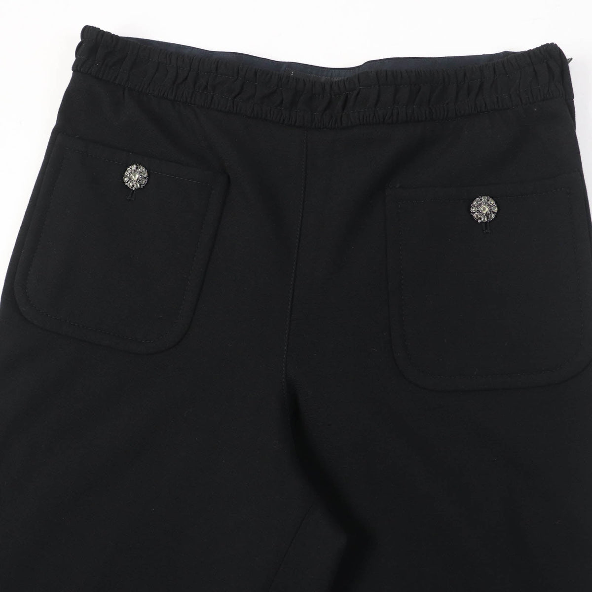 CHANEL Pants P43060V31604 Rayon black 38