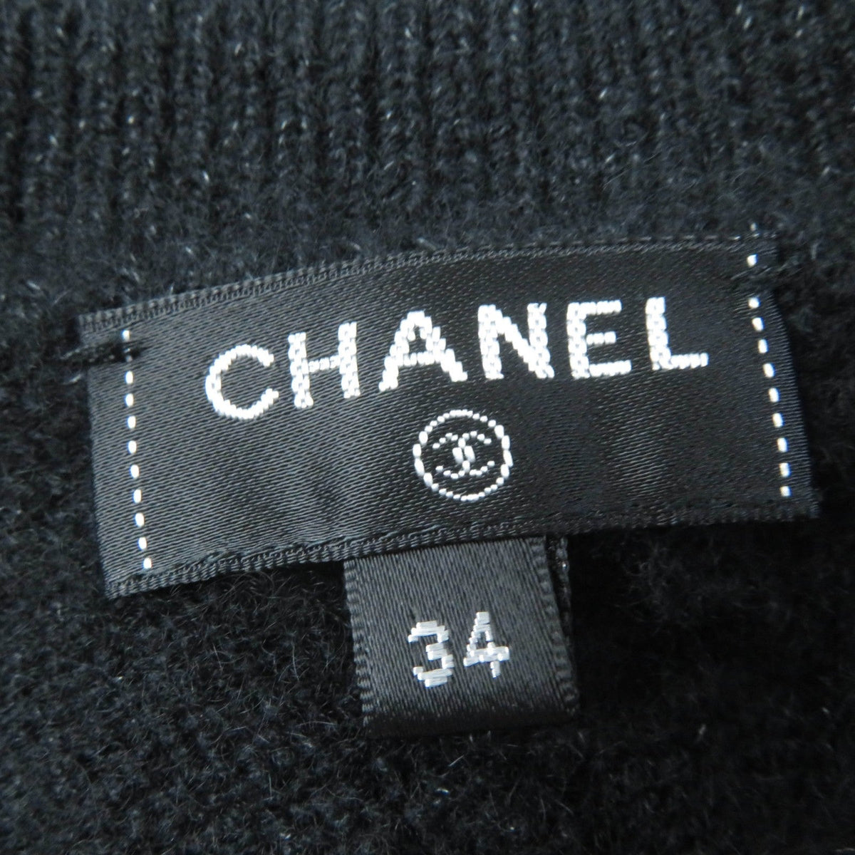 CHANEL one piece P70970K10170 cashmere black 34