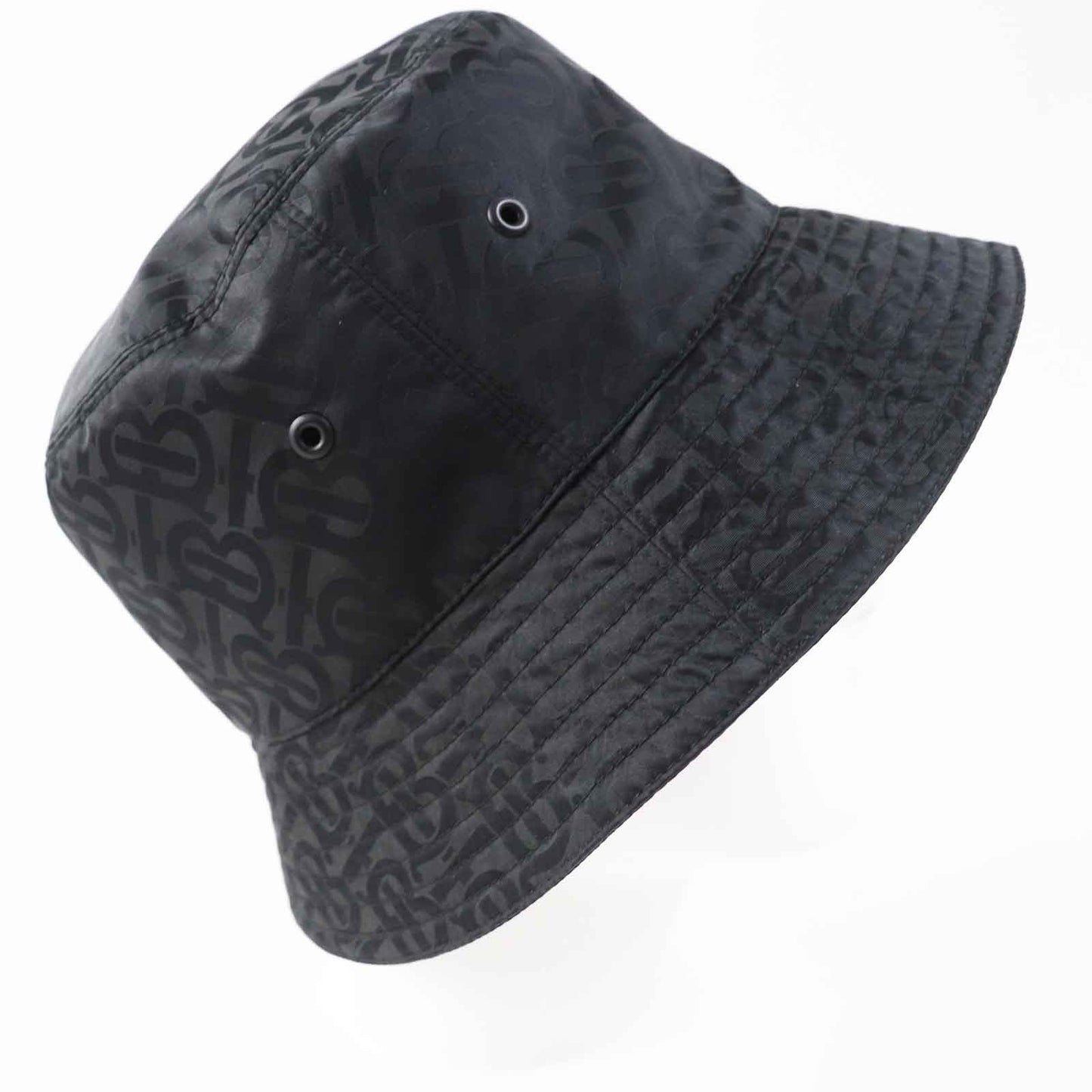 Burberry TB Logo Hat Black Nylon Polyester